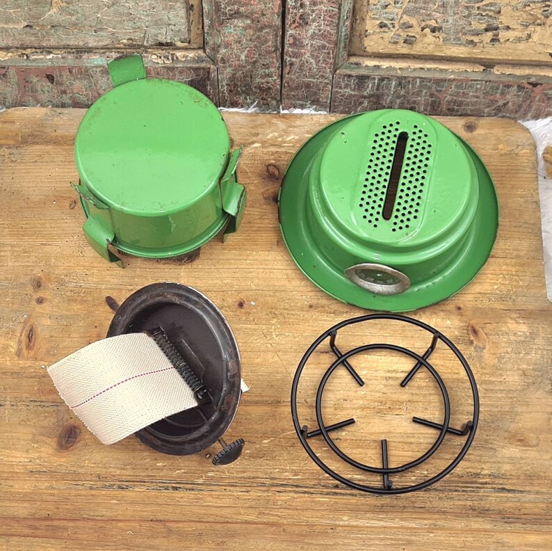 Enamelware Dutch Stove Kerosene Cooker Camping Burner Enamel Etsy