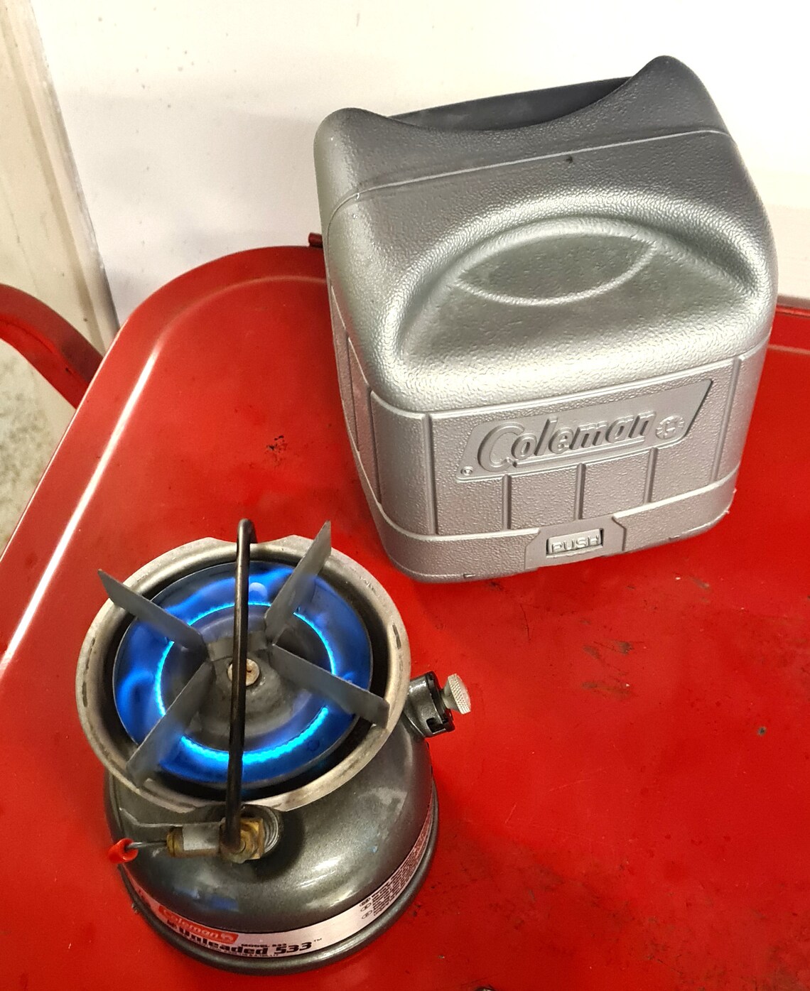 Coleman 533 Unleaded Camping Stove Burner Cooker Etsy