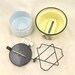 Réchaud Camping Vintage émaillé – Kerosene 1 Mèche, Four, Made In Netherlands