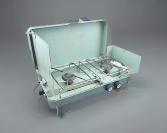 Vintage Century Primus Two Burner Regulated Propane Gas Campstove