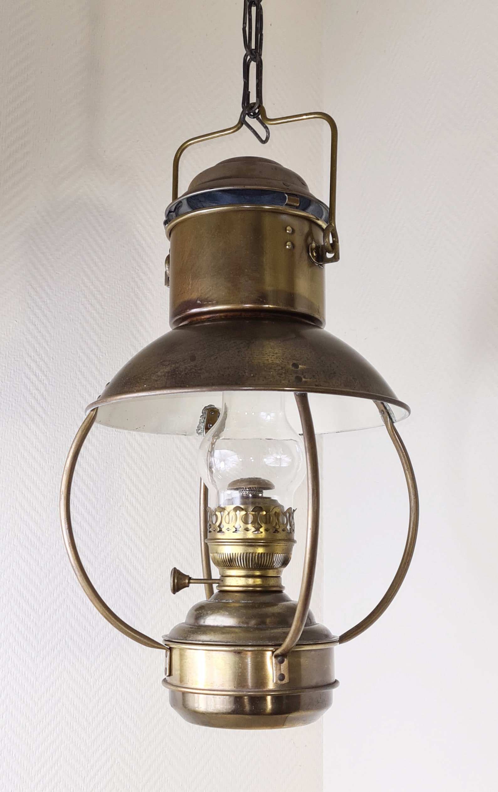 DHR Holland Oil Lamp Trawler Lantern Plafonnier Lampe Etsy