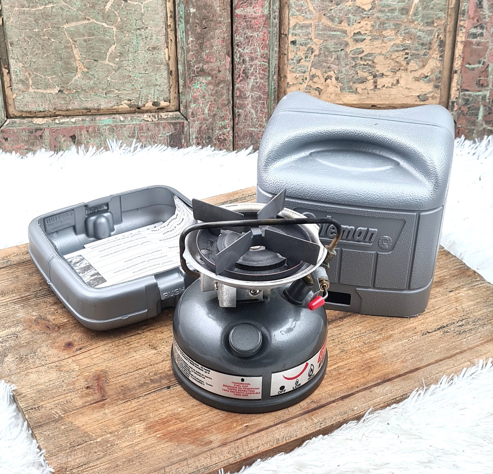 Coleman 533 Unleaded Camping Stove Burner Cooker Etsy