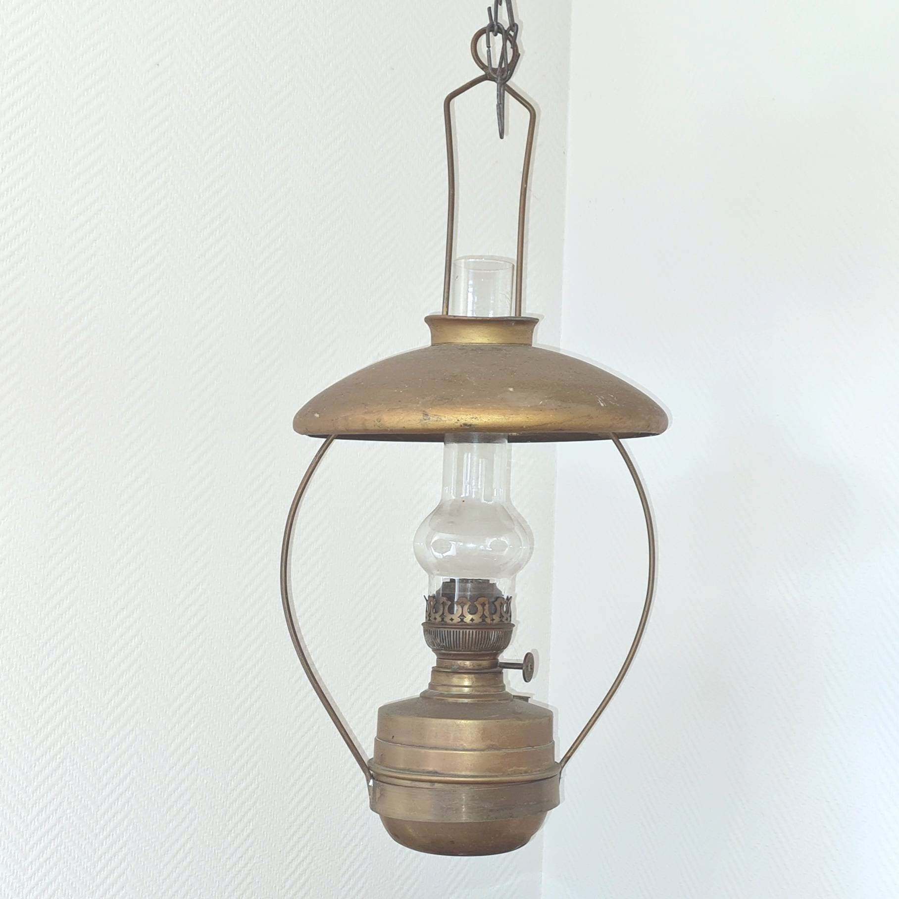 EHRICH GRAETZ Hanging Oil Lamp Trawler Ship Lantern Matador