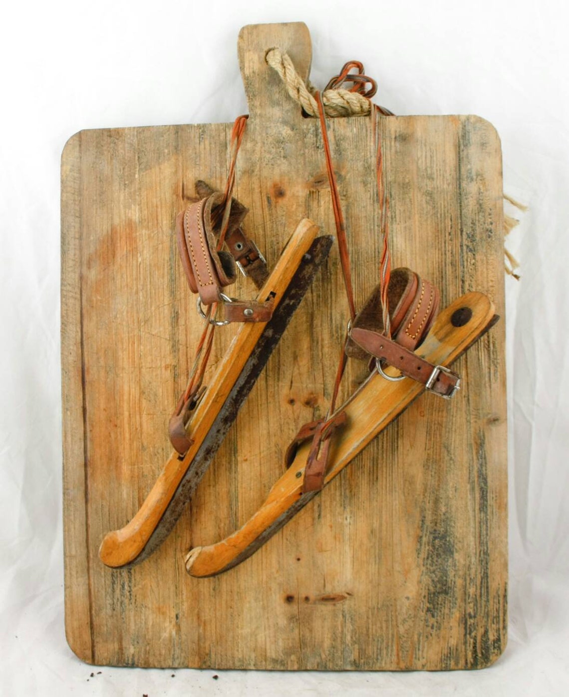 Dutch Antique Wooden Ice Skates J.NOOITGEDAGT & Zn. IJLST Folk | Etsy