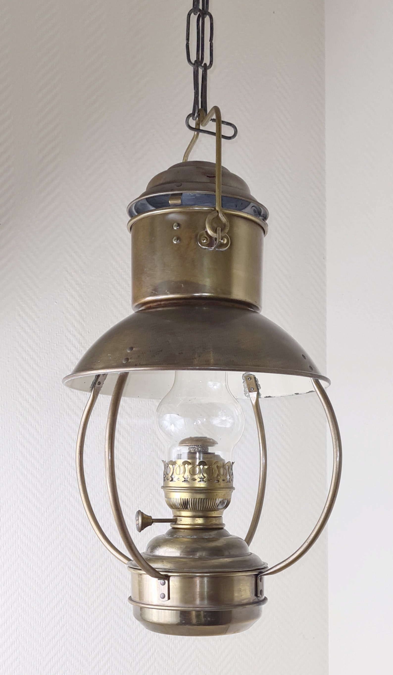 DHR Holland Oil Lamp Trawler Lantern Plafonnier Lampe Etsy
