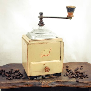 Vintage LEINBROCK IDEAL Coffee Grinder German Table Mill Coffee Mill Kaffeemuehle Moulin Molinillo cafe Macinacaffe