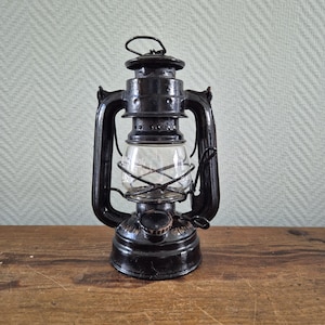 Old kerosene lantern FROWO 50 Germany Antique original Small Hurricane Lamp Petroleum Lamp lantern Storm lamp