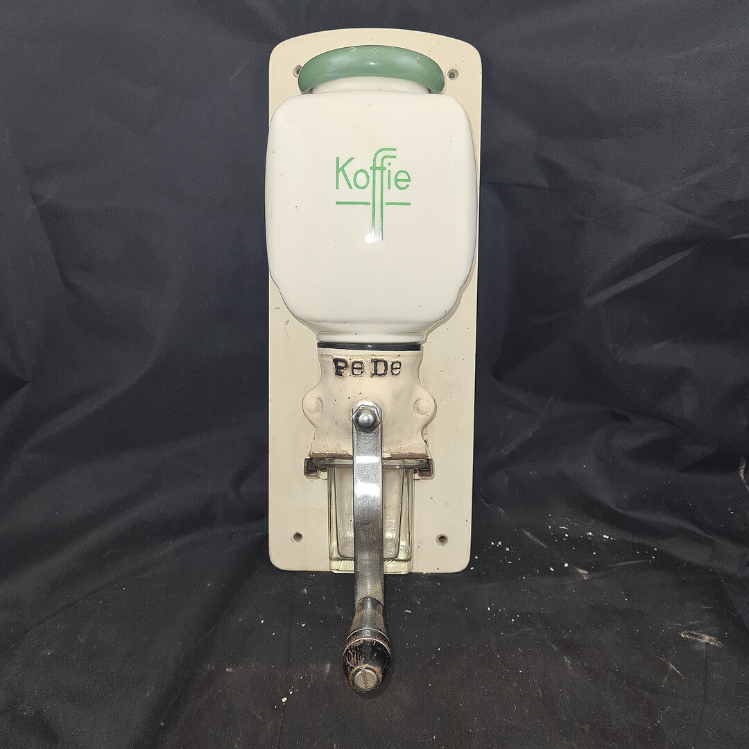 Vintage Pede Wall Mounted Coffee Mill Grinder Moulin Cafe Kaffeemuehle