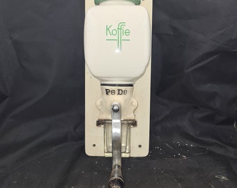 Vintage PeDe Wandmontierte Kaffeemühle Mühle Moulin Café Kaffeemuehle Kaffeemühle