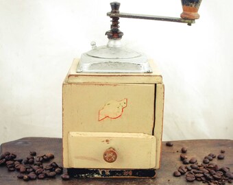 ヴィンテージ LEINBROCK IDEAL コーヒーグラインダー ドイツテーブル