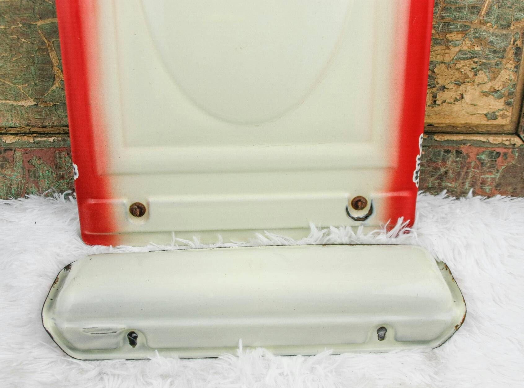 Enamel Spoon Rack Dutch Enamel Spoon Utensils Rack With Spoons Enamelware Wall - Etsy