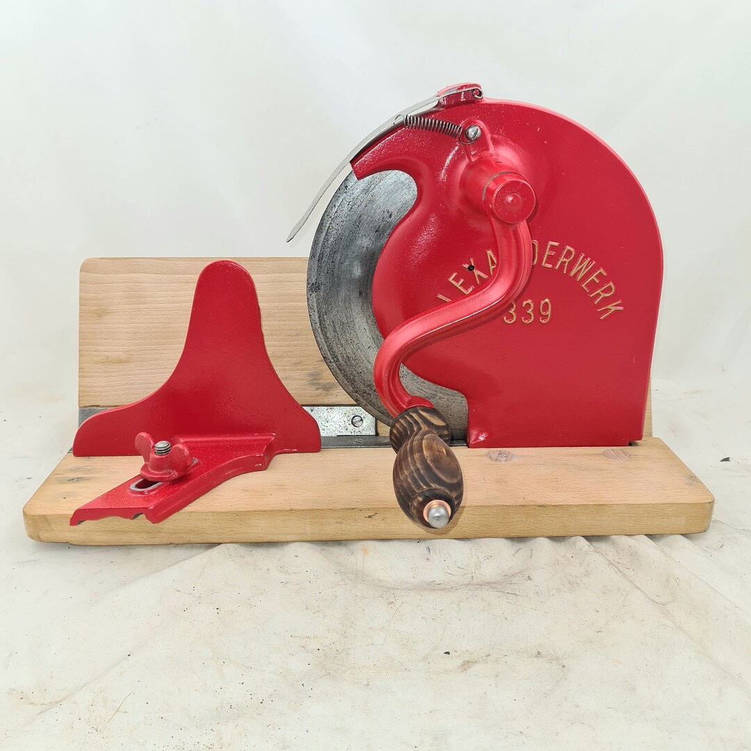 Antique ALEXANDERWERK Bread Slicer Cutter Cast Iron Cutting Etsy