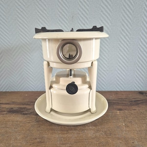 Vintage Enamelware HALLER Kerosene Stove Cooker Burner Enamel Heater Campstove cooking stove petroleum stove