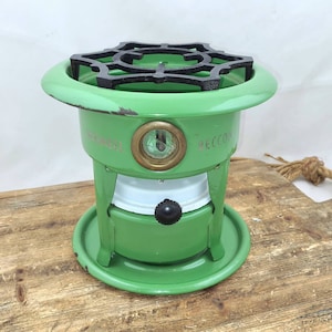 Enamelware BECCON Kerosene Stove Cooker Burner Enamel Heater Green Campstove Kerosene Stove Cooking Appliance