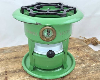 Enamelware BECCON Kerosene Stove Cooker Burner Enamel Heater Green Campstove Kerosene Stove Cooking Appliance