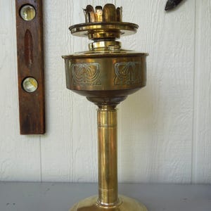Antique Oil Lamp. Kosmos Brenner Burner. Late 1800's Early 1900's. Display.