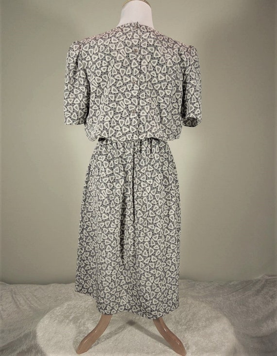Vintage Stuart Allen Dress. '50's Style Atomic Pr… - image 2