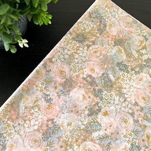 BOUQUET FLORAL Print Design Gift Grade Tissue Paper Sheets Choose Size & Package Amount