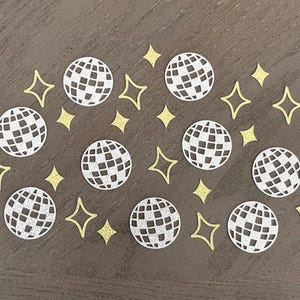 Glitter Disco Ball Confetti Table Scatter Party Decor Choose Package Amount