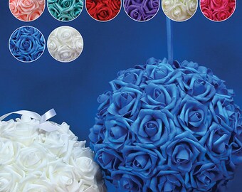 Wedding Rose Ball Etsy