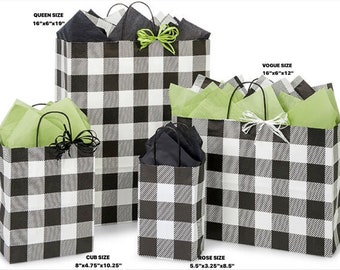 GREEN MATT LAMINATED PARTY GIFT BAGS BIRTHDAY PRESENT BAG AND x2 TISSUE PAPER