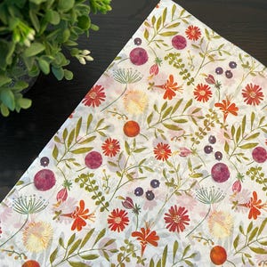 ALPINE MEADOW Design Gift Grade Tissue Paper Sheets Choose Size & Package Amount
