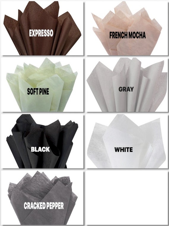 Tissue Paper Sheets - 20 x 30, Black