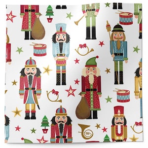 TRADITIONAL NUTCRACKER Print Design Gift Grade Tissue Paper Sheets Choose Size & Package Amount