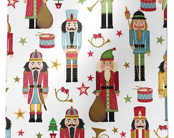 TRADITIONAL NUTCRACKER Print Design Gift Grade Tissue Paper Sheets Choose Size & Package Amount