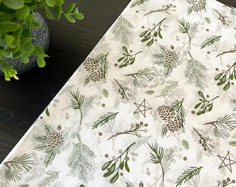 PINE HOLIDAY Design Gift Grade Tissue Paper Sheets Choose Size & Package Amount