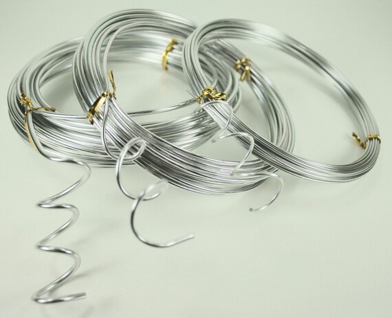 Golden and Silver- Aluminum Wires, Bendable Metal Craft Wire for