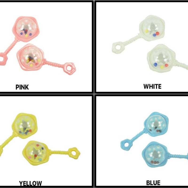 Plastic Rattle - Etsy