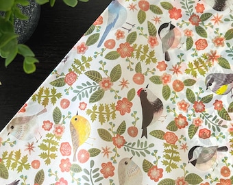BIRDIE Design Print Gift Grade Tissue Paper Sheets Choose Size & Package Amount