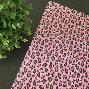 LIPSTICK LEOPARD Design Gift Grade Tissue Paper Sheets Choose Size & Package Amount