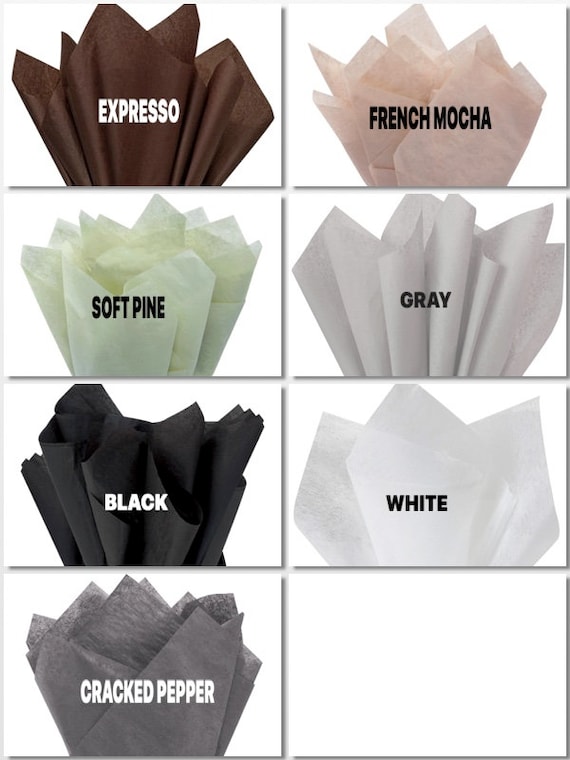 Gift Grade Tissue Paper Sheets 15 X 20 Choose Color and Package Amount 
