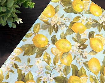 LEMON TREE Design Gift Grade Tissue Paper Sheets Choose Size & Package Amount