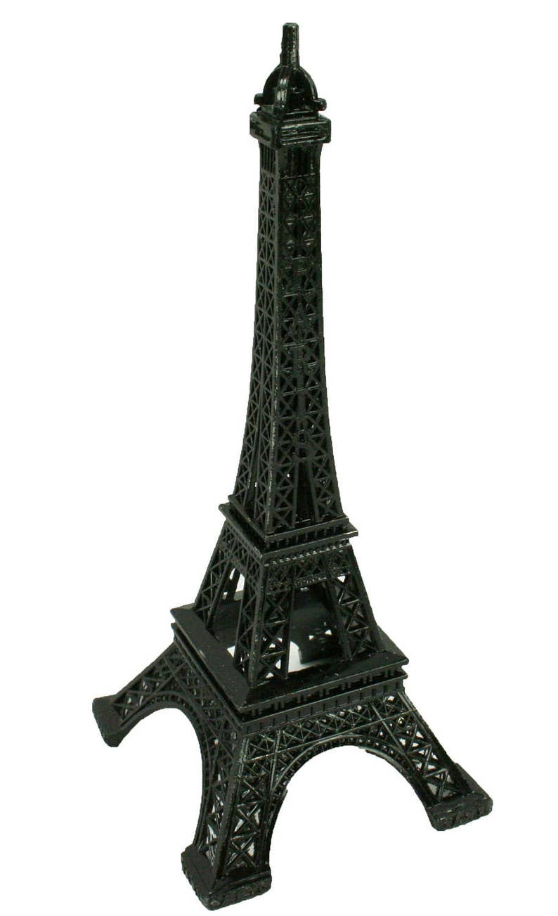 BLACK Eiffel Tower Paris France Metal Stand Model for Table - Etsy