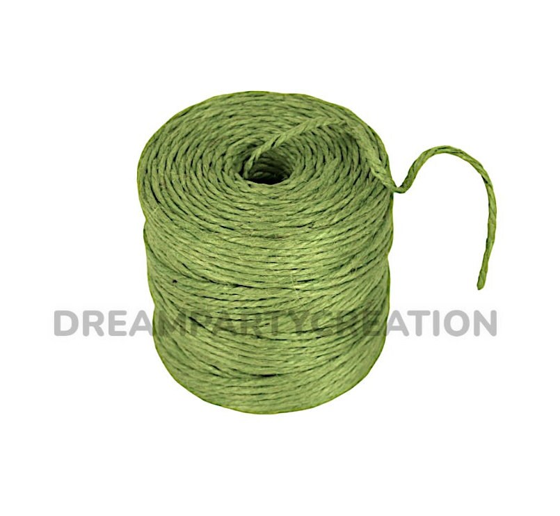 Off White Twine,328 Feet Jute Twine String,2mm Colour Packing