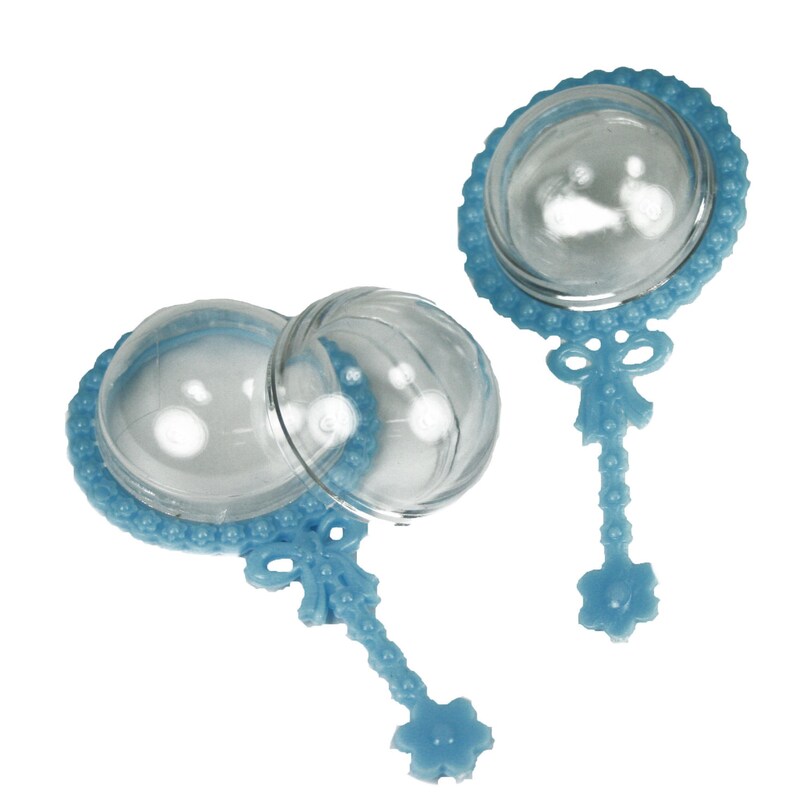 12 Fillable RATTLES Baby Shower Party Favor 4 Long Etsy