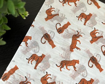 CHEETAH Design Gift Grade Tissue Paper Sheets Choose Size & Package Amount