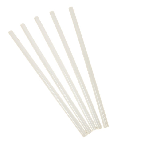 8" Long 5/16th inch Clear GLUE Sticks use for our Mini Glue Gun Choose Package amount