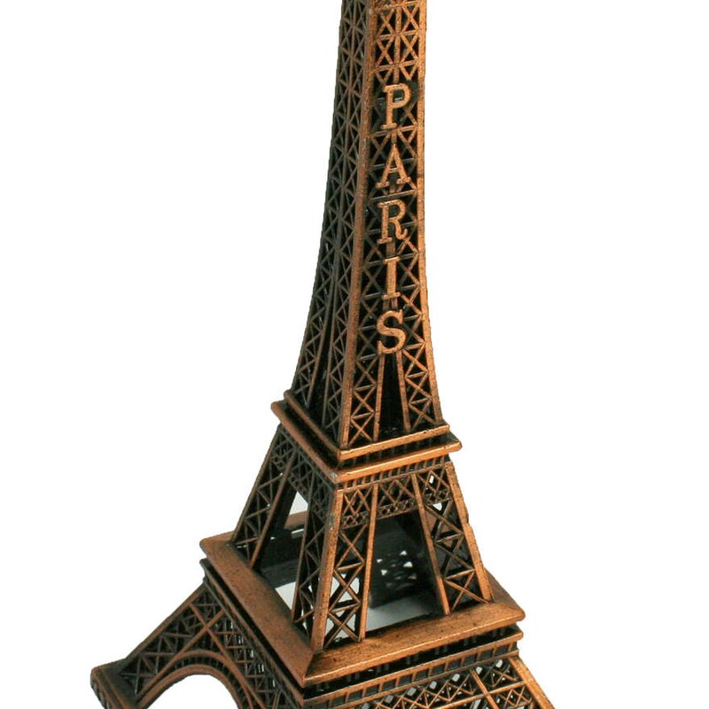 Black Metal Eiffel Tower Floor Stand