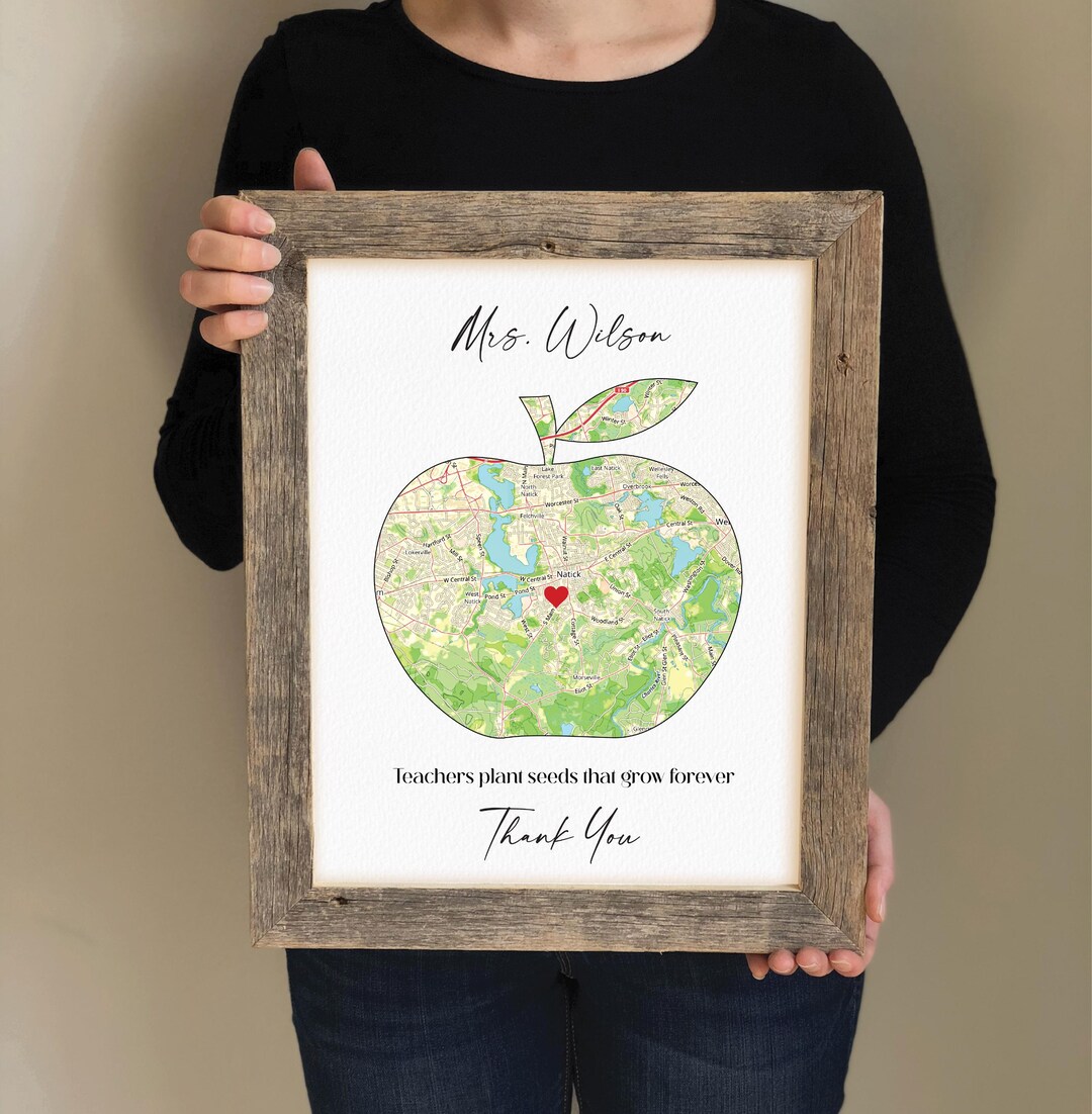 Personalized Teacher Thank You Gift- End of Year Gift for Special ...