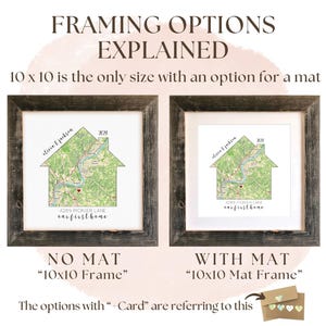 Housewarming Gift, Our First Home, House Map, First Home Gift for Couple, Personalized Map Art, Personalized House Warming Gifts, New Home image 3
