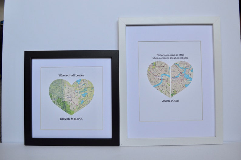 Bridal Shower Gift, Wedding Shower Gift Ideas, Gift for Bride, Unique gift for couple, Wedding Gifts, Personalized Gift, Shower Gift, Map afbeelding 4