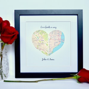 Bridal Shower Gift, Wedding Shower Gift Ideas, Gift for Bride, Unique gift for couple, Wedding Gifts, Personalized Gift, Shower Gift, Map image 1