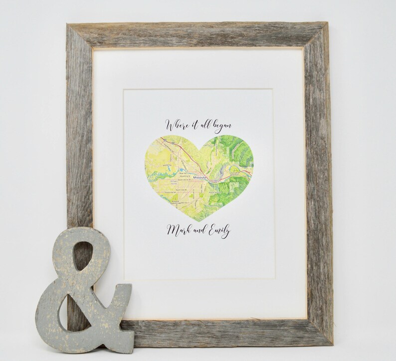 Bridal Shower Gift, Wedding Shower Gift Ideas, Gift for Bride, Unique gift for couple, Wedding Gifts, Personalized Gift, Shower Gift, Map afbeelding 3