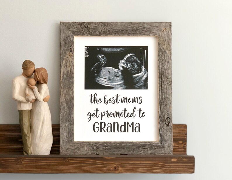 Pregnancy Announcement Grandparents Pregnancy Reveal to Etsy