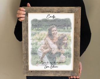 Bridesmaid Proposal Photo Collage Gift for Friend- Will you Be My Bridesmaid? Framed Picture Gifts, Picture Collage, Best Friend Gift