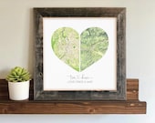 Unique Gift for Couples- Map Art, Engagement Gift, Map Theme Wedding, Personalized Name Gift, Custom Map Gift for Bride